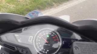 Honda VFR 800 f 2014 SCProject con dbkiler [upl. by Zelig226]