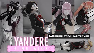 Mission by a Commenter 34  Yandere Simulator Mission Mode [upl. by Kelci528]