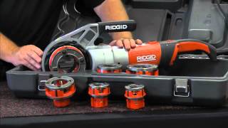 RIDGID  600I amp 690I HandHeld Threaders [upl. by Julianna]