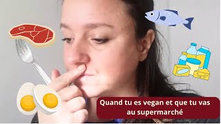 Comment manger vegan en supermarché Casino [upl. by Eniluqcaj999]