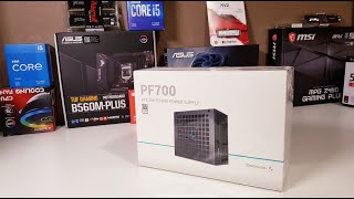 DeepCool PF Series Power Supply PF700  Unboxing  80 PLUS Standard efficiency [upl. by Hurff]