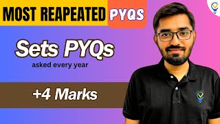 Sets Class 11 JEE Main  Most Repeated PYQs  Vora Classes [upl. by Aurie]