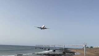 Jet2 Landing at Lanzarote Airport [upl. by Mossman]