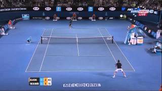 Djokovic vs Wawrinka  Australian open 2013 R4 Highlights HD [upl. by Wright]