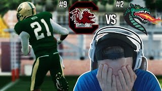 NCAA Football 14 UAB Blazers Dynasty Year 7 Game 5 vs 9 South Carolina Gamecocks [upl. by Marvin551]