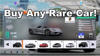 How To Buy All The Rare Cars In Forza Horizon 3 Mod [upl. by Lorilee]