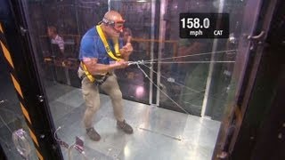 Jim Cantore vs Category 5 Winds [upl. by Yrahca910]