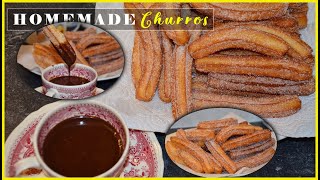 HOW TO MAKE CHURROS  Homemade Churros Recipe  Super Marie [upl. by Florrie]