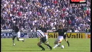 5 Maggio 2002 Juventus Udinese 20 e Lazio Inter 42 Scudetto 2002 [upl. by Thekla]