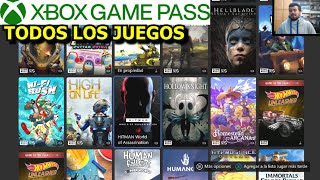 XBOX GAME PASS 2024  Lista de todos los juegos disponibles y Recomendaciones Enero de 2024 [upl. by Dodson]