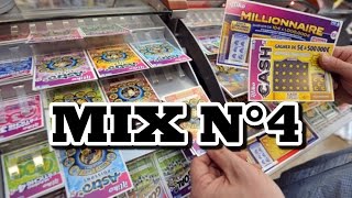 MIX N°4 JEUX A GRATTER FDJILLIKO [upl. by Gardol368]