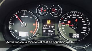 Installation régulateur de vitesse OEM sur Audi A3 8P  Original Cruise Control Tempomat Retrofit [upl. by Rehsu]