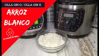 🥄 Cómo Cocer Arroz blanco en Olla GM H y Olla GM G [upl. by Ynnhoj]