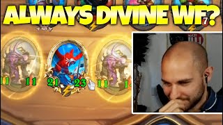 New Amalgam Always Divine Windfury ft Firebat  Zalae Hearthstone Battlegrounds [upl. by Baron]