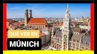 GUÍA COMPLETA ▶ Qué ver en la CIUDAD de MÚNICH ALEMANIA 🇩🇪 🌏 Turismo y viajes a Alemania [upl. by Nahem]