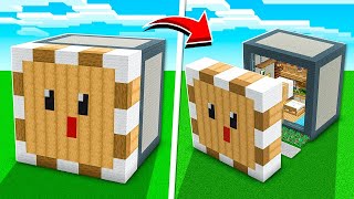 TUTO COMMENT VIVRE DANS UN PISTON GEANT SUR MINECRAFT  ASTUCE MINECRAFT [upl. by Norvall]