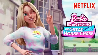 COMING SOON 💥💗🐎 Barbie Mysteries The Great Horse Chase 2024 ✨🎃 ON NETFLIX  Recent Barbie 🛣🎭 [upl. by Olegnaleahcim]