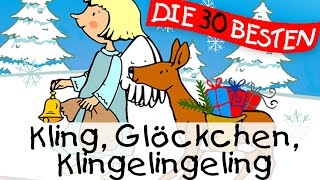 Kling Glö̈ckchen Klingelingeling  Weihnachtslieder zum Mitsingen  Kinderlieder [upl. by Kermie603]