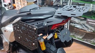 ADV 160 K3 SIDE PANNIER KIT  INSTALLATION GUIDE [upl. by Aiela]