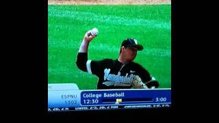 Vandy pitcher  slow motion  pronation after cb [upl. by Grayce]