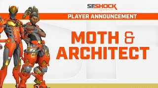 SF Shock Roster Announcement  Moth and Architect [upl. by Ben604]