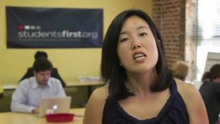 StudentsFirstorg  Michelle Rhee Answers Your Questions Teaching to the Test ValueAdded [upl. by Jereme]