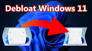 Want to remove all the bloatware that comes with Windows 11 Lets Debloat Windows11 unused apps [upl. by Jarlath]