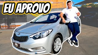 Kia Cerato EX3 16 AT 2015 bonito bem equipado e robusto mas faltou motor [upl. by Durwood]