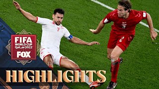 Denmark vs Tunisia Highlights  2022 FIFA World Cup [upl. by Attevaj]