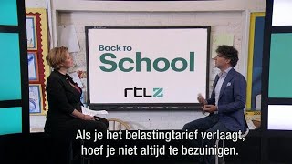 Back to School Belasting omlaag een ramp voor de schatkist [upl. by Trever]