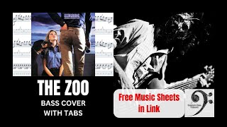 The Zoo by Scorpions  Bass Cover tablature amp notation included [upl. by Eisej]