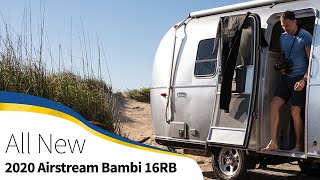 First Look 2020 Airstream Bambi 16RB Video Tour Walk Through [upl. by Bluma]