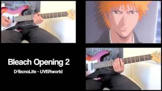 Bleach OP2  「DTecnoLife」 Guitar Cover [upl. by Atniuq]