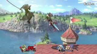 Lucina is the GOAT of edge guarding [upl. by Angle]