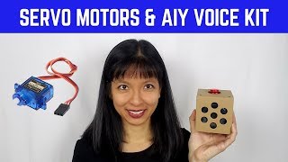 AIY Voice Kit with Servo Motors Tutorial [upl. by Yatnuahs113]