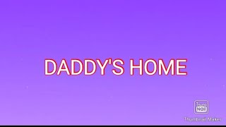 Usher  Daddys Home Lyrics Video [upl. by Einafit]