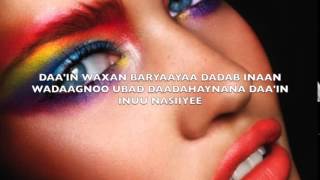 MUSTAF KARAMA HEES CUSUB quotSUCDIquot LYRICS SOMALI MUSIC 2014 [upl. by Sorci]