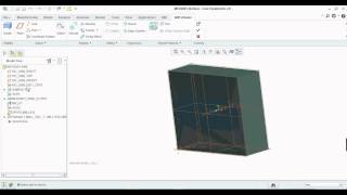 CNC Milling code in PTC Creo [upl. by Keemahs]