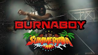 Burna Boy  Ye LIVE at Summerjam Festival 2024 [upl. by Amalberga48]