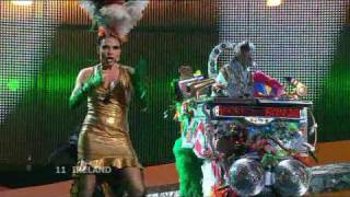 Eurovision 2008 Semi Final 1 11 Ireland Dustin The Turkey Irlande Douze Pointe 169 HQ [upl. by Disraeli]