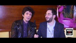 Sanremo 2016  Ermal Meta ai microfoni di MusicandTheCityit [upl. by Langer]