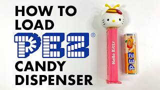 Watch amp Learn How To Refill amp Load PEZ Candy Dispenser [upl. by Atilem421]