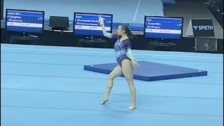 Alexandra Reddick  International Gymnix floor 2024🥈 [upl. by Leahci]