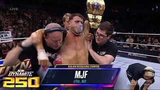 1 HOUR OF MJF VS WILL OSPREAY  AEW DYNAMITE 250 HIGHLIGHT JULY 17TH 2024 SPOILERS [upl. by Gottuard]