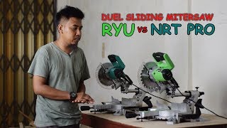 mitersaw sliding RYU RMS 1801 vs NRT PRO MS7190HD bagusan mana [upl. by Akiraa]