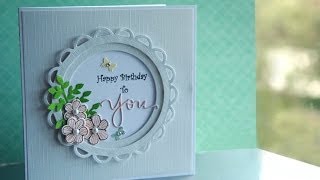 Happy Birthday to You card tutorial [upl. by Starobin]