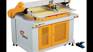 SEMIAUTOMATIC SCREEN PRINTING MACHINES [upl. by Gypsie]