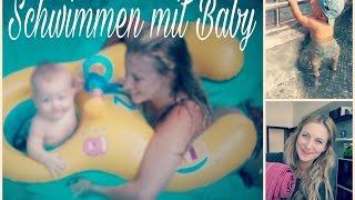 Schwimmen mit Baby l TippsampTricks [upl. by Llennhoj]