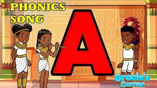 Phonics Song  Letter Sounds by Gracie’s Corner  Nursery Rhymes  Kids Songs [upl. by Bridges]