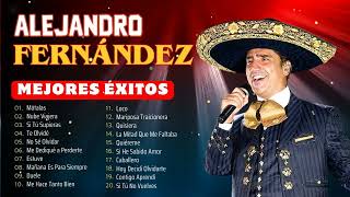 ALEJANDRO FERNÁNDEZ EXITOS MIX 2024  Éxitos Románticas Inolvidables MIX [upl. by Decato]